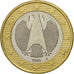 Federale Duitse Republiek, Euro, 2002, ZF, Bi-Metallic, KM:213