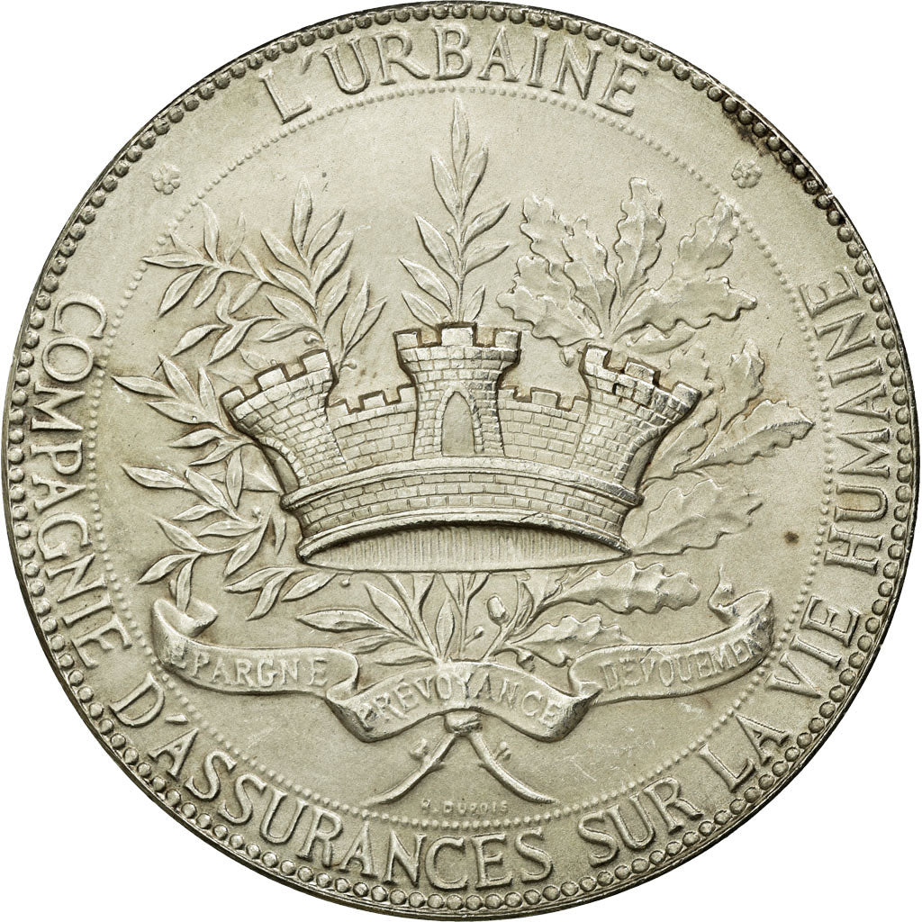 France, Token, Insurance, AU(55-58), Silver, Gailhouste:784