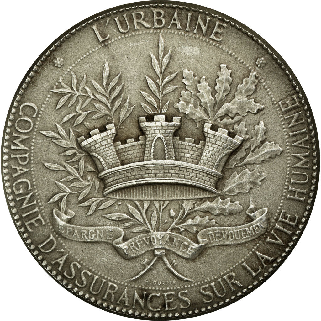 France, Token, Insurance, AU(55-58), Silver, Gailhouste:784