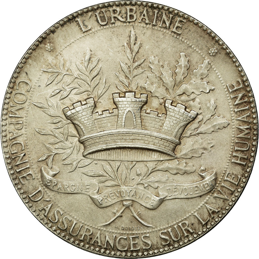France, Token, Insurance, AU(55-58), Silver, Gailhouste:784