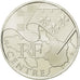 Francja, 10 Euro, Centre, 2010, Paris, MS(63), Srebro, KM:1650