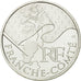 France, 10 Euro, Franche-Comté, 2010, MS(63), Silver, KM:1653