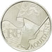Francja, 10 Euro, Aquitaine, 2010, Paris, MS(63), Srebro, KM:1645