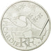 France, 10 Euro, Picardie, 2010, MS(63), Silver, KM:1666
