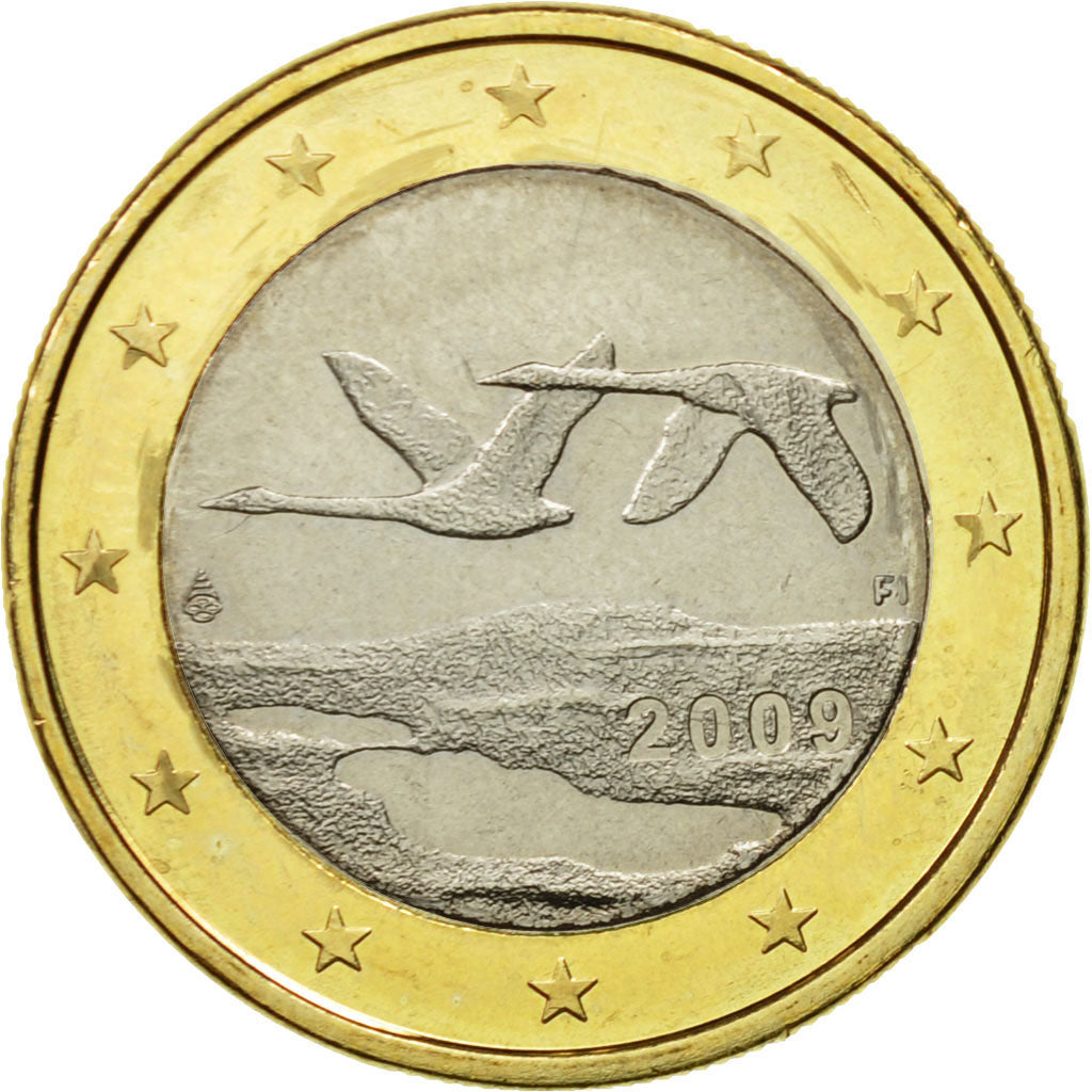 Finland, Euro, 2009, UNC-, Bi-Metallic, KM:129