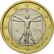 Italy, Euro, 2002, EF(40-45), Bi-Metallic, KM:216