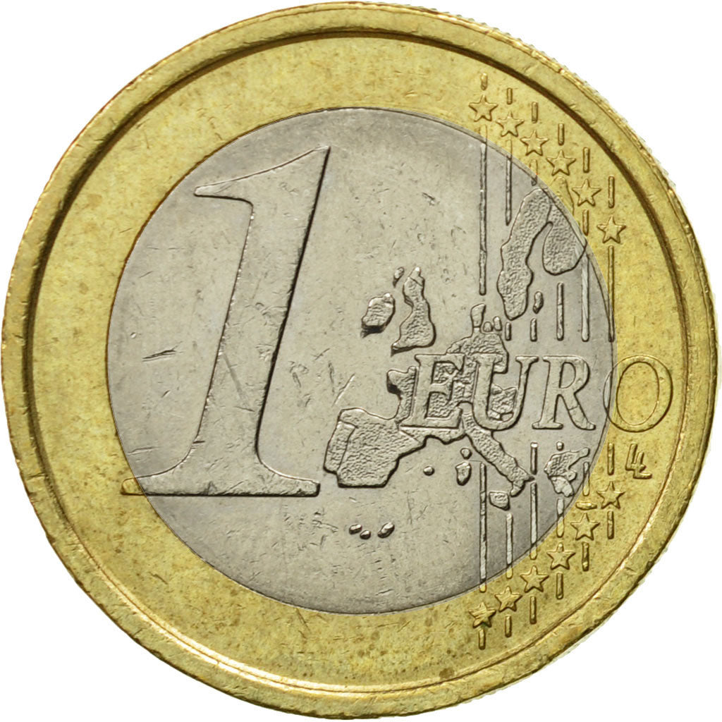 Italy, Euro, 2002, EF(40-45), Bi-Metallic, KM:216