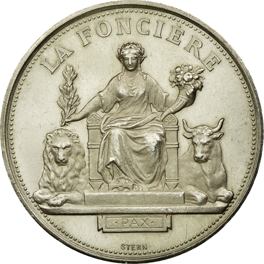 France, Token, Insurance, AU(55-58), Silver, Gailhouste:253