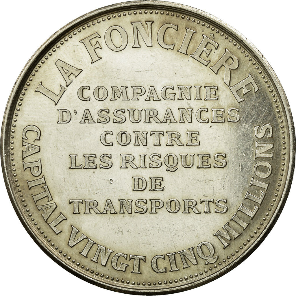 France, Token, Insurance, AU(55-58), Silver, Gailhouste:253