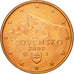 Slovacchia, 5 Euro Cent, 2009, SPL, Acciaio placcato rame, KM:97