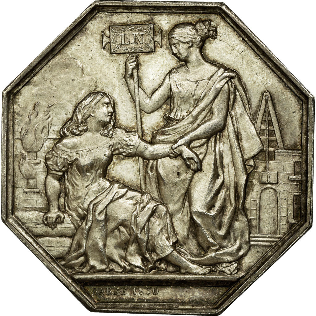 France, Jeton, Insurance, 1837, SUP, Argent, Gailhouste:434