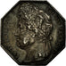 France, Token, Bank, 1836, AU(55-58), Silver