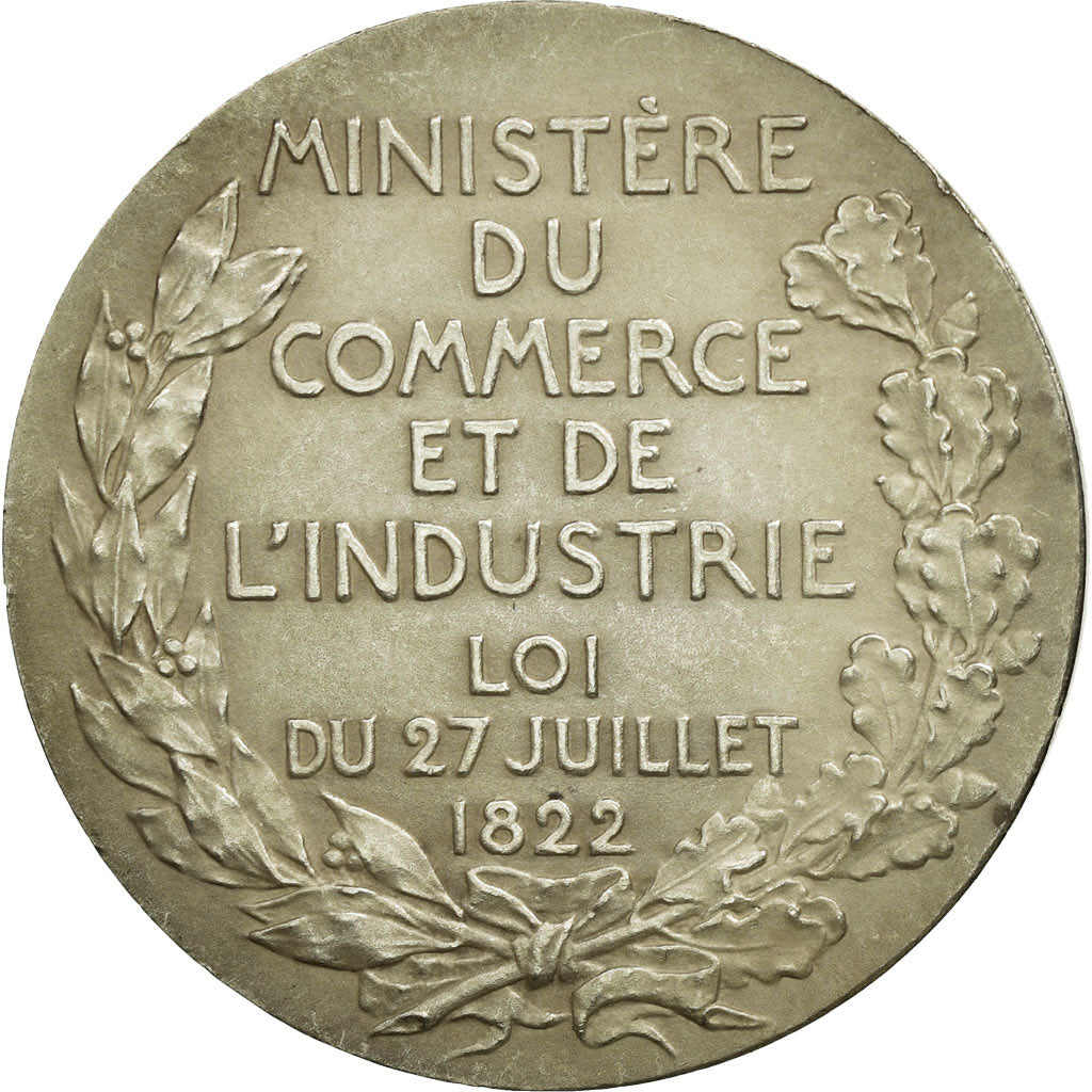 France, Jeton, Ministry of Commerce, SUP, Argent