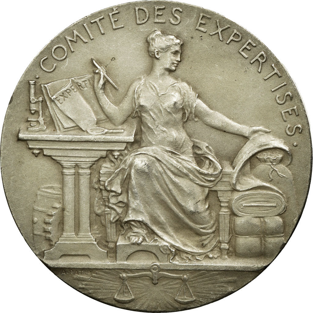 France, Token, Ministry of Commerce, AU(55-58), Silver