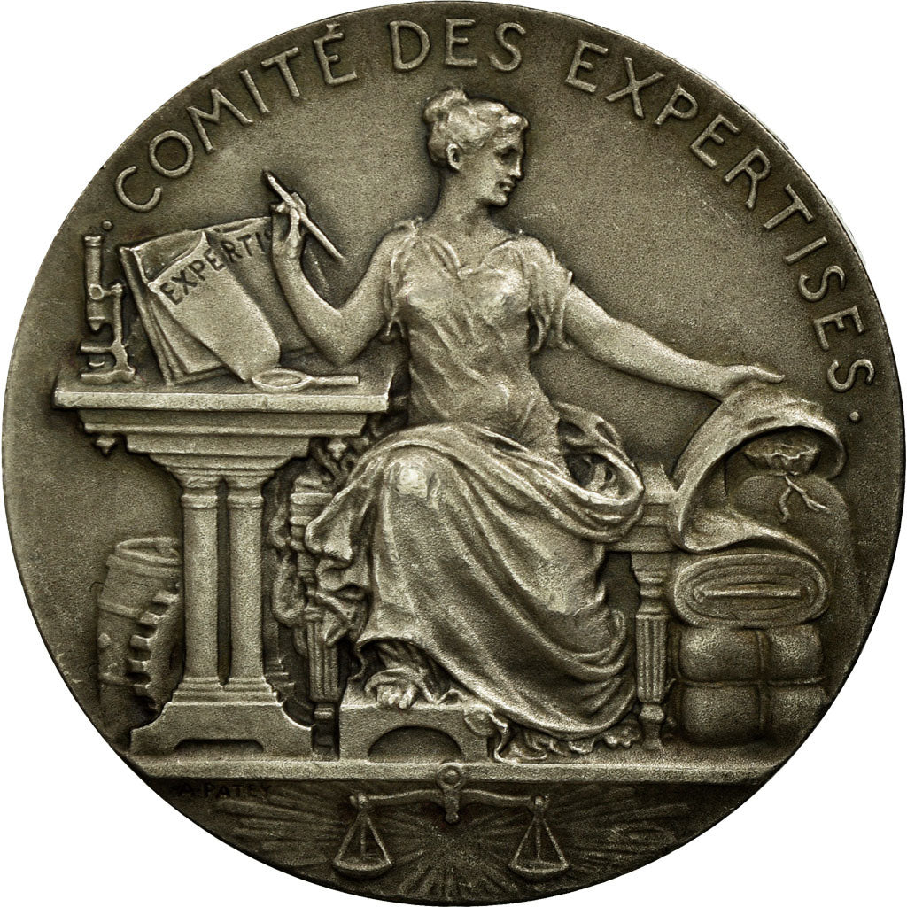 France, Token, Ministry of Commerce, MS(60-62), Silver