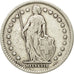 Coin, Switzerland, Franc, 1921, Bern, F(12-15), Silver, KM:24