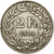 Moneta, Szwajcaria, 2 Francs, 1944, Bern, EF(40-45), Srebro, KM:21