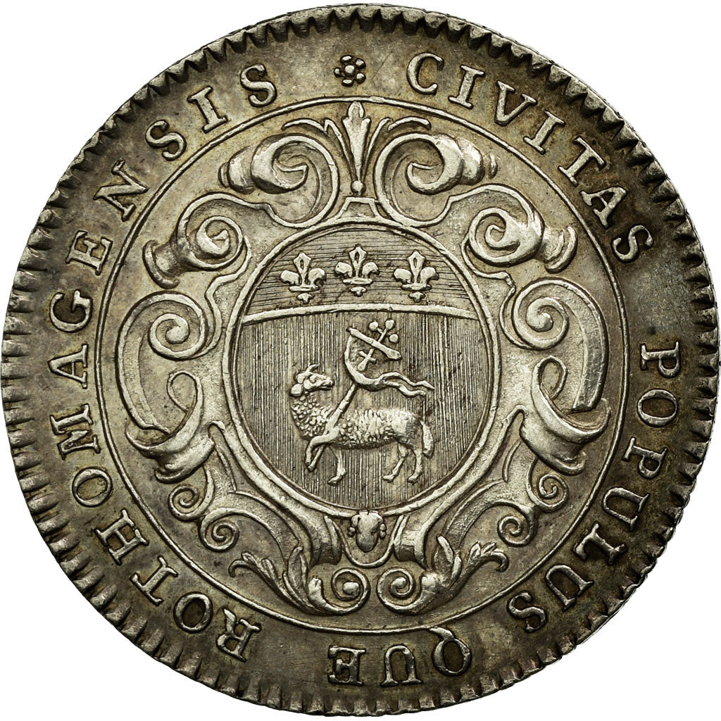 France, Token, Royal, AU(55-58), Siver, Feuardent:6209