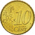 Netherlands, 10 Euro Cent, 1999, MS(65-70), Brass, KM:237