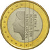 Países Bajos, Euro, 2001, SC, Bimetálico, KM:240