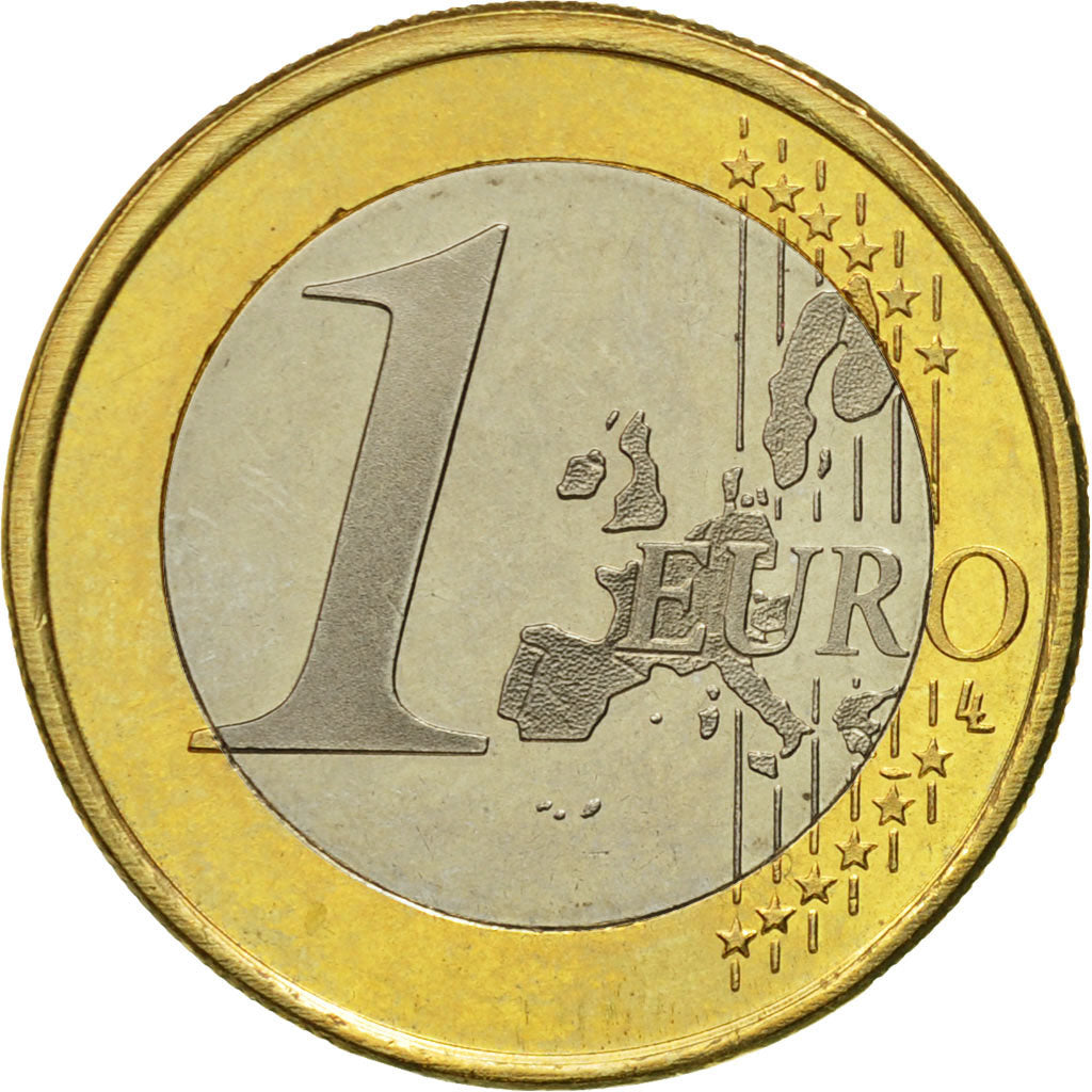 Nederland, Euro, 2001, UNC-, Bi-Metallic, KM:240