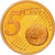 Francia, 5 Euro Cent, 2002, FDC, Acciaio placcato rame, KM:1284