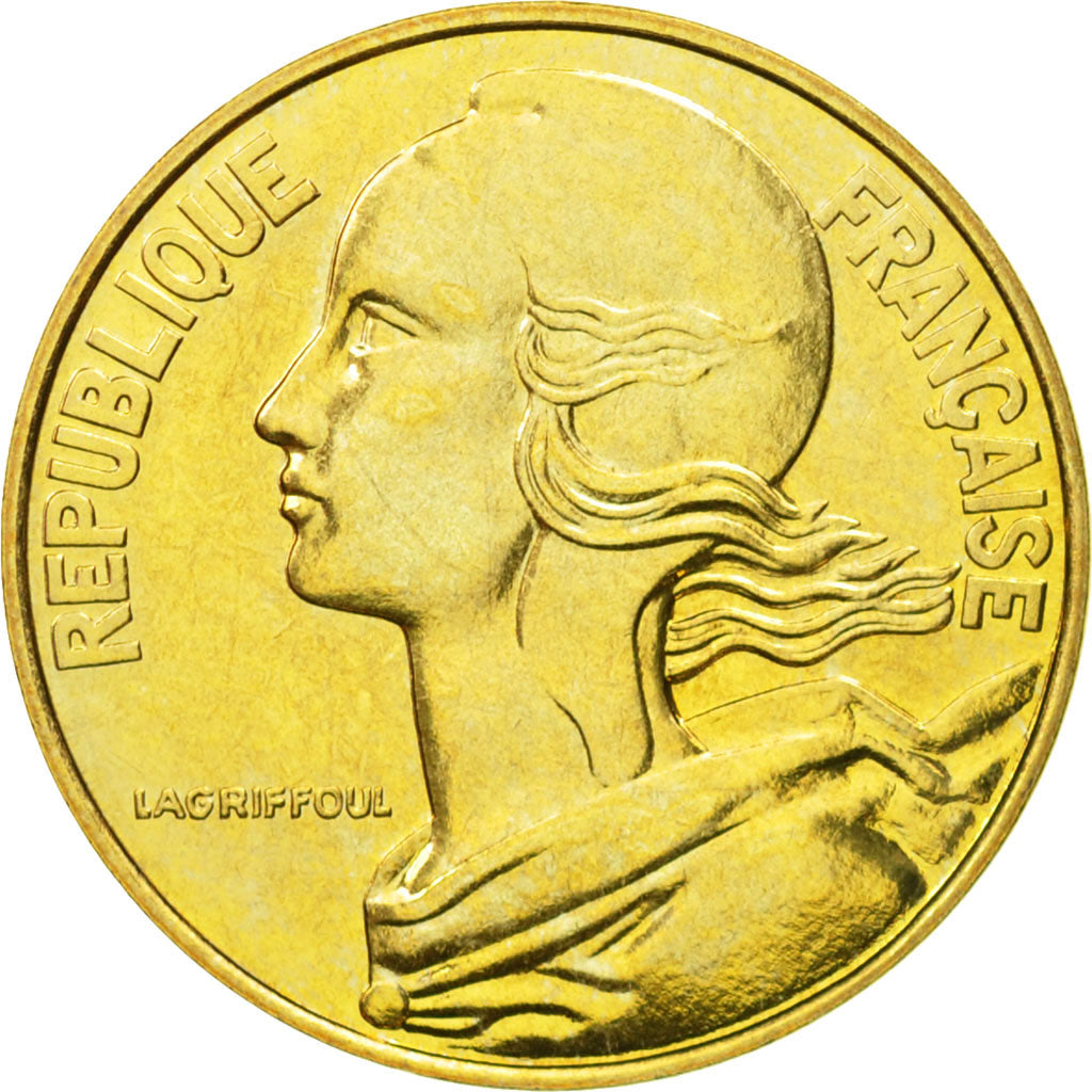 Coin, France, Marianne, 20 Centimes, 1986, Paris, MS(63), Aluminum-Bronze