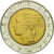 Coin, Italy, 500 Lire, 1987, Rome, EF(40-45), Bi-Metallic, KM:111
