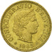 Moneta, Szwajcaria, 5 Rappen, 1983, Bern, AU(50-53), Aluminium-Brąz, KM:26c