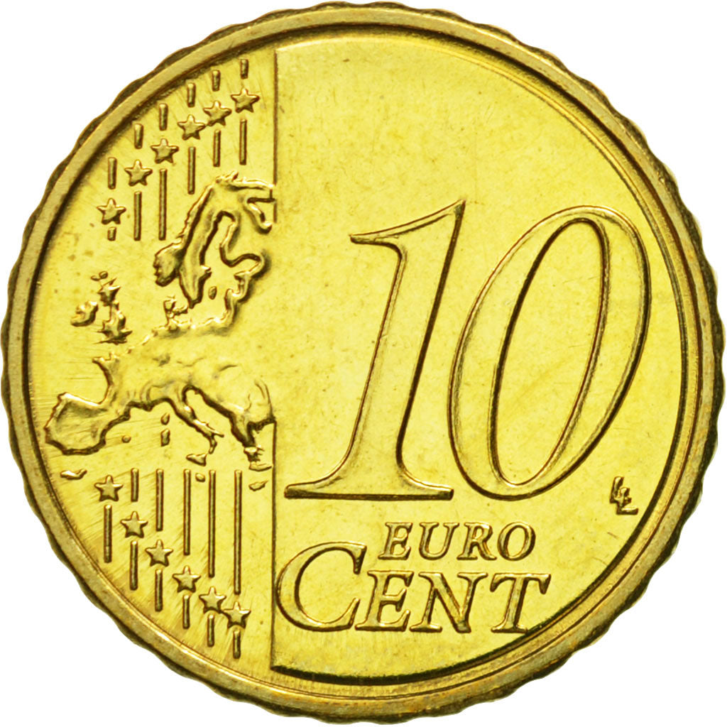 Eslovenia, 10 Euro Cent, 2007, SC, Latón, KM:71