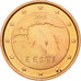 Estonia, 2 Euro Cent, 2011, MS(65-70), Copper Plated Steel, KM:62