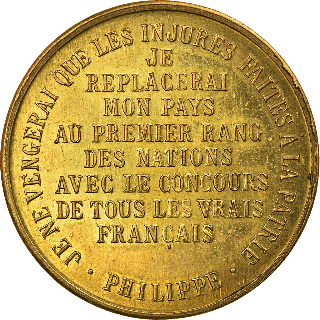 França, Token, Philippe Duc d'Orléans, História, 1899, AU(50-53), Cobre