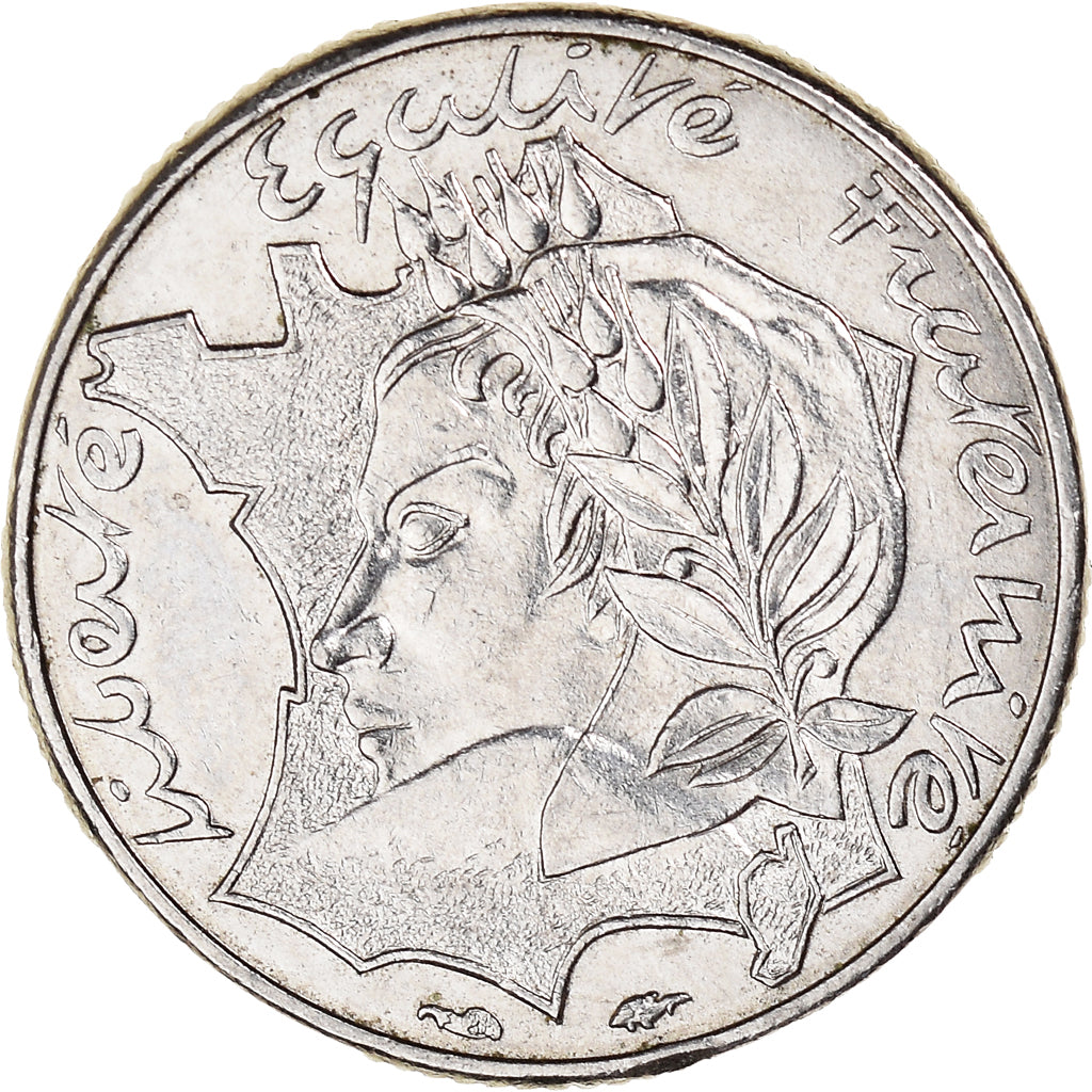 Moneda, Francia, Jimenez, 10 Francs, 1986, EBC, Níquel, KM:959, Gadoury:824