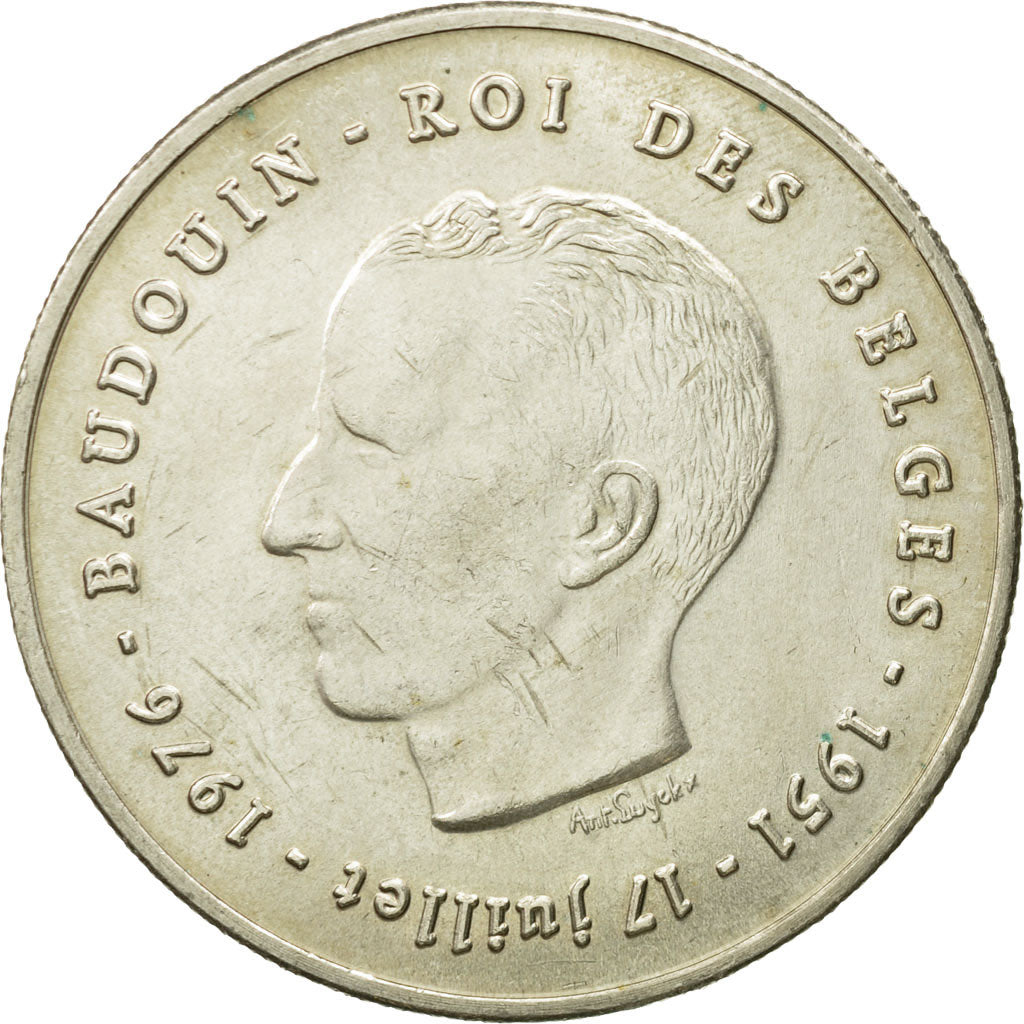Coin, Belgium, 250 Francs, 250 Frank, 1976, AU(55-58), Silver, KM:157.1