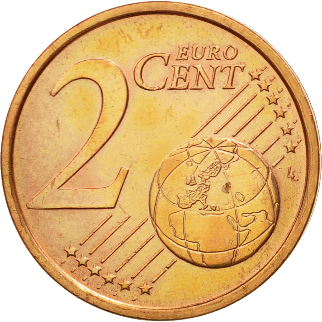 Italie, 2 Euro Cent, 2002, TTB, Copper Plated Steel, KM:211