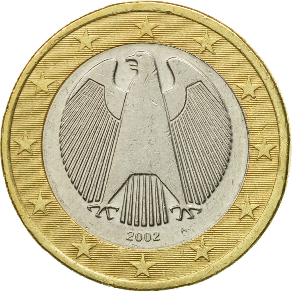 République fédérale allemande, Euro, 2002, TTB, Bi-Metallic, KM:213
