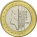 Nederland, Euro, 2001, ZF, Bi-Metallic, KM:240