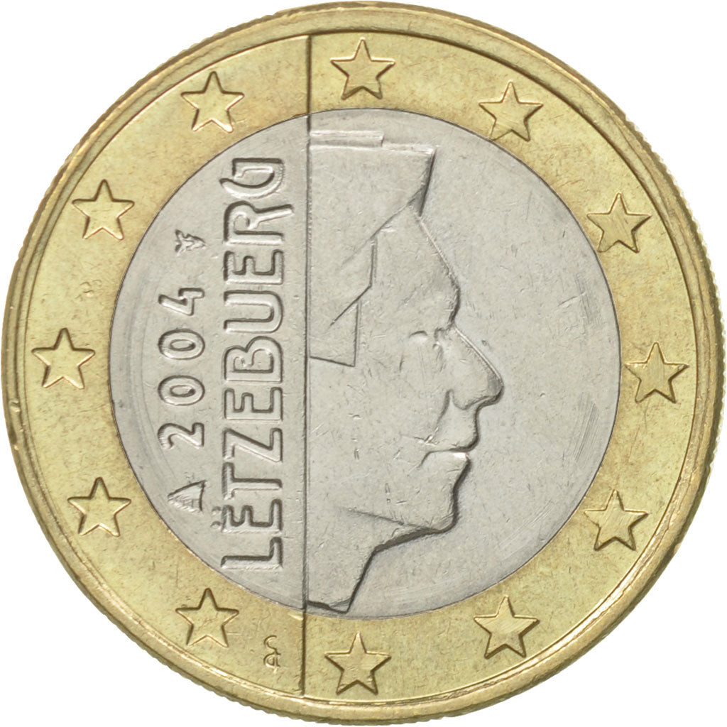 Luxemburg, Euro, 2004, SS, Bi-Metallic, KM:81