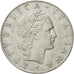 Coin, Italy, 50 Lire, 1955, Rome, EF(40-45), Stainless Steel, KM:95.1