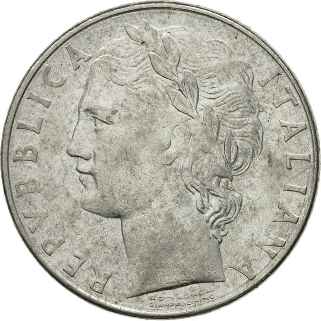 Coin, Italy, 100 Lire, 1979, Rome, VF(30-35), Stainless Steel, KM:96.1