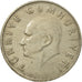 Coin, Turkey, 100 Lira, 1987, EF(40-45), Copper-Nickel-Zinc, KM:967