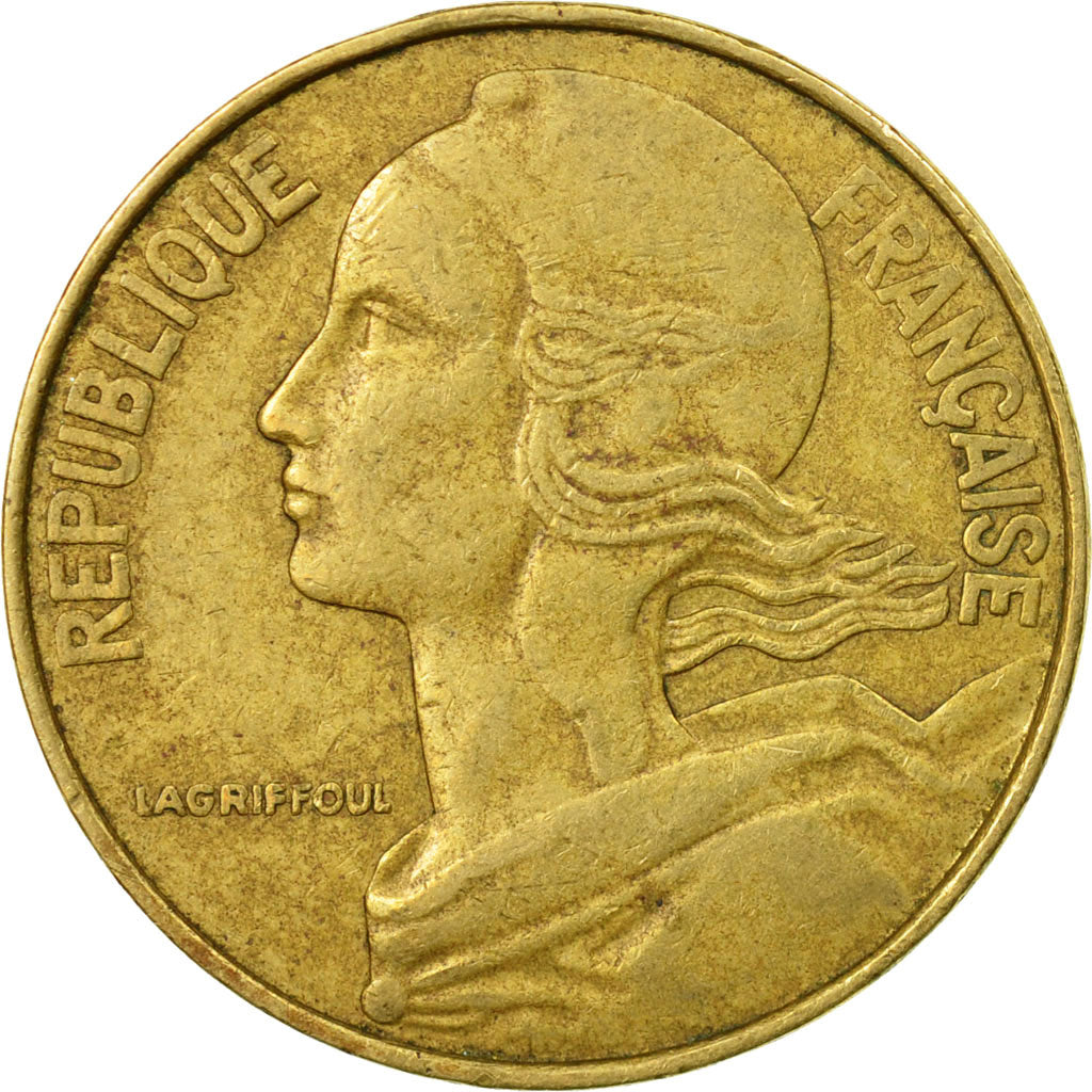 Münze, Frankreich, Marianne, 20 Centimes, 1974, Paris, SS, Aluminum-Bronze