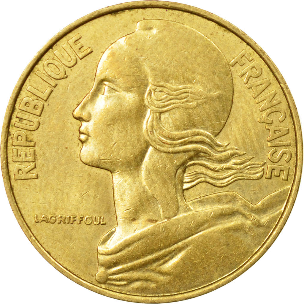 Coin, France, Marianne, 20 Centimes, 1982, Paris, AU(50-53), Aluminum-Bronze