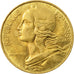 Coin, France, Marianne, 20 Centimes, 1984, Paris, AU(50-53), Aluminum-Bronze