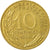 Moneta, Francja, Marianne, 10 Centimes, 1984, Paris, EF(40-45), Aluminium-Brąz