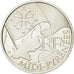 France, 10 Euro, Midi-Pyrénées, 2010, MS(63), Silver, KM:1663