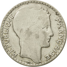 Moneta, Francja, Turin, 10 Francs, 1932, Paris, AU(50-53), Srebro, KM:878