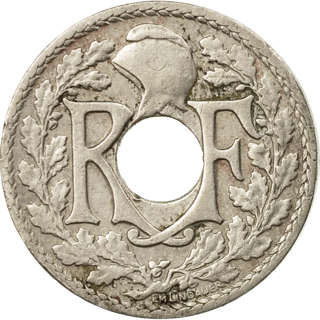 Coin, France, Lindauer, 10 Centimes, 1918, Paris, EF(40-45), Copper-nickel