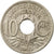 Moneta, Francja, Lindauer, 10 Centimes, 1918, Paris, EF(40-45), Miedź-Nikiel