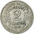 Coin, France, Morlon, 2 Francs, 1947, EF(40-45), Aluminum, KM:886a.1